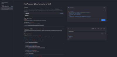 API Dashboard